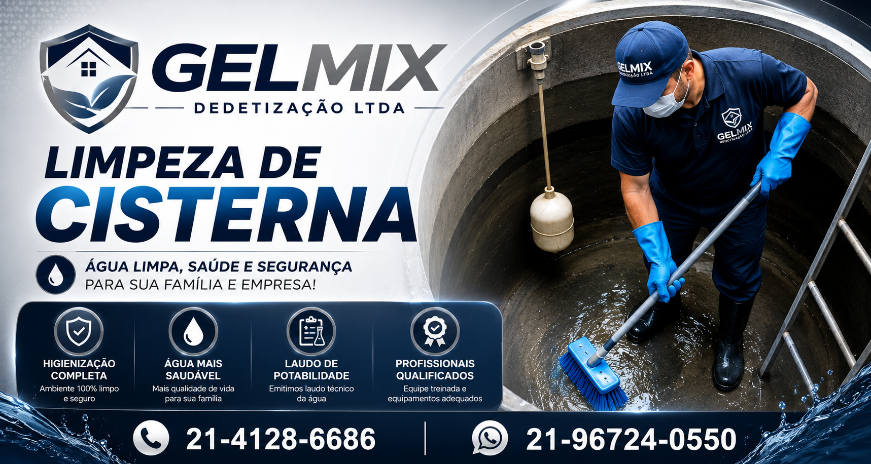 Impermeabilização de Cisternas Condominiais em Nova Iguaçu RJ