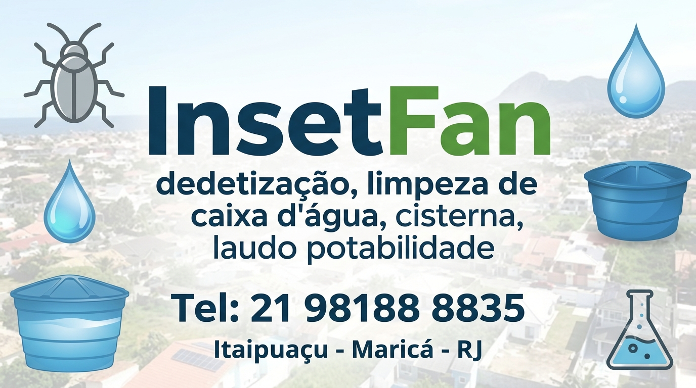 Técnico da InsetFan efetuando serviço de dedetização em Icaraí Niterói