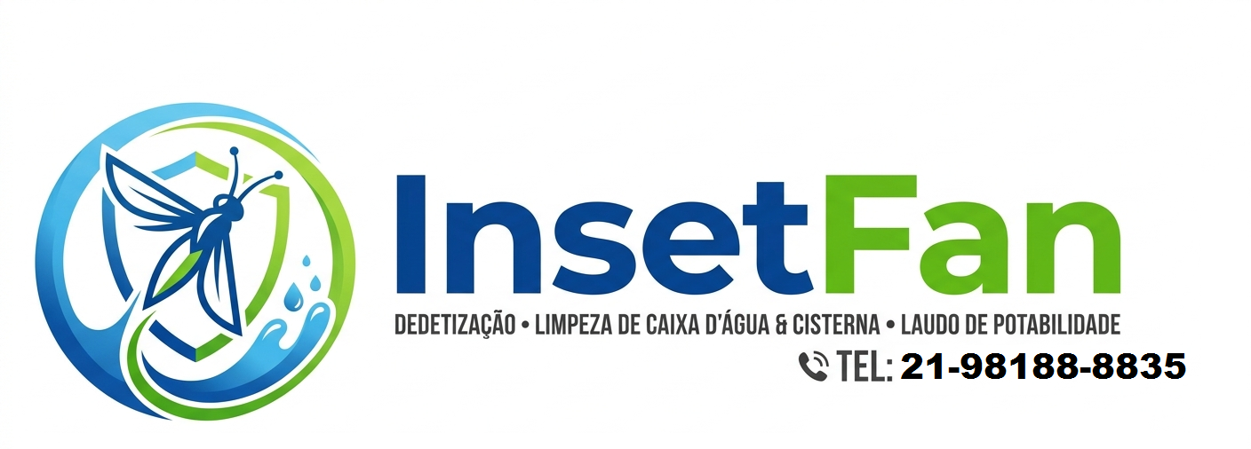 InsetFan Dedetizadora em Icaraí Niterói RJ - Logo Oficial